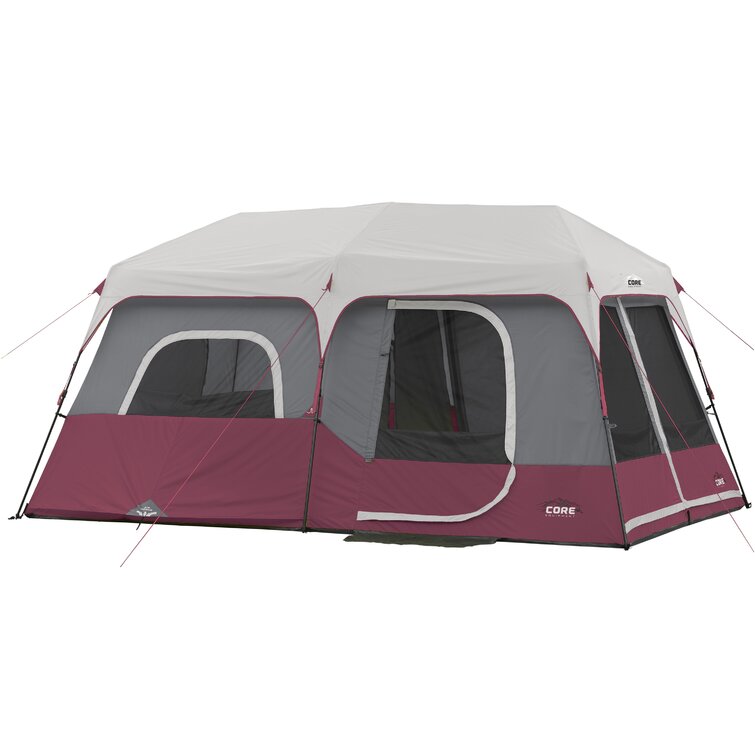 CORE Instant Cabin 14 x 9 Foot 9 Person Cabin Tent with 60 Second